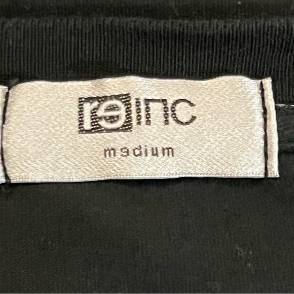 Re-Inc Boldly Long Sleeve Black and White Unisex Medium T-ShirtStreetwear Skate - Picture 8 of 12